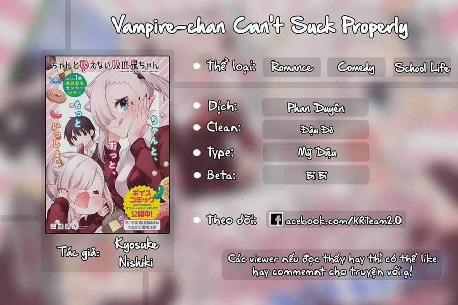 Vampire-Chan Can't Suck Properly 24 trang 0