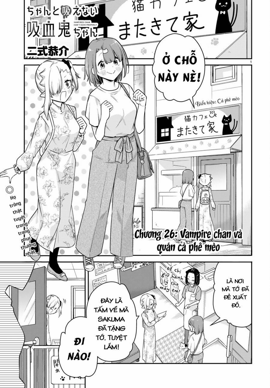 Vampire-Chan Can't Suck Properly 26 trang 1