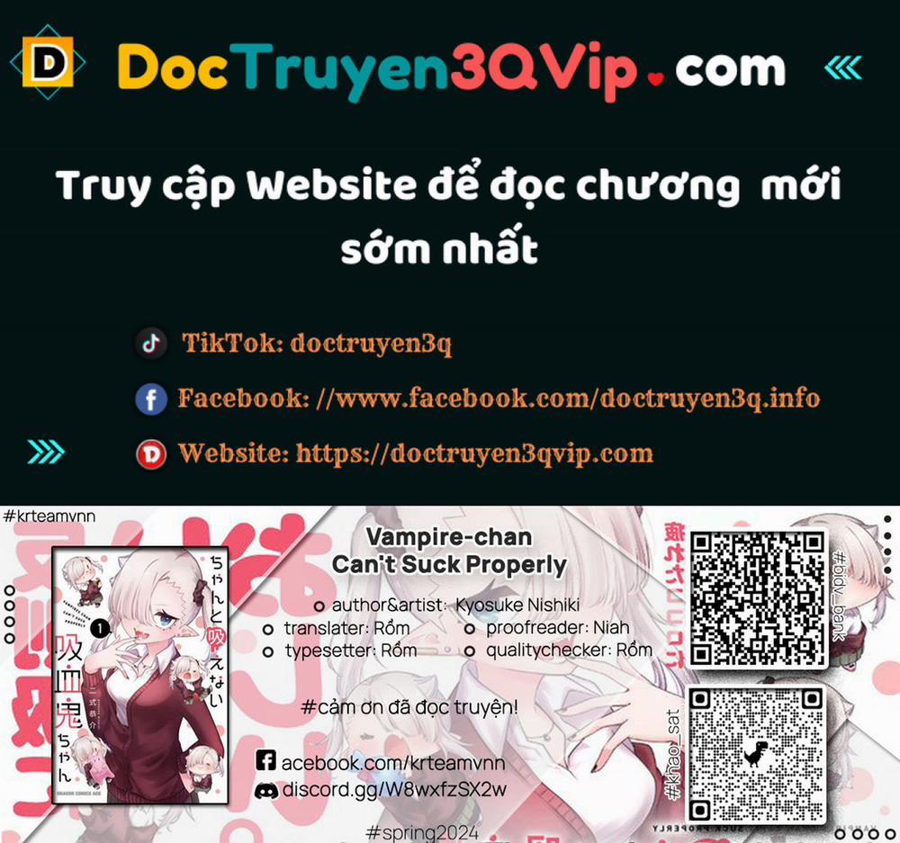 Vampire-Chan Can't Suck Properly 33 trang 0