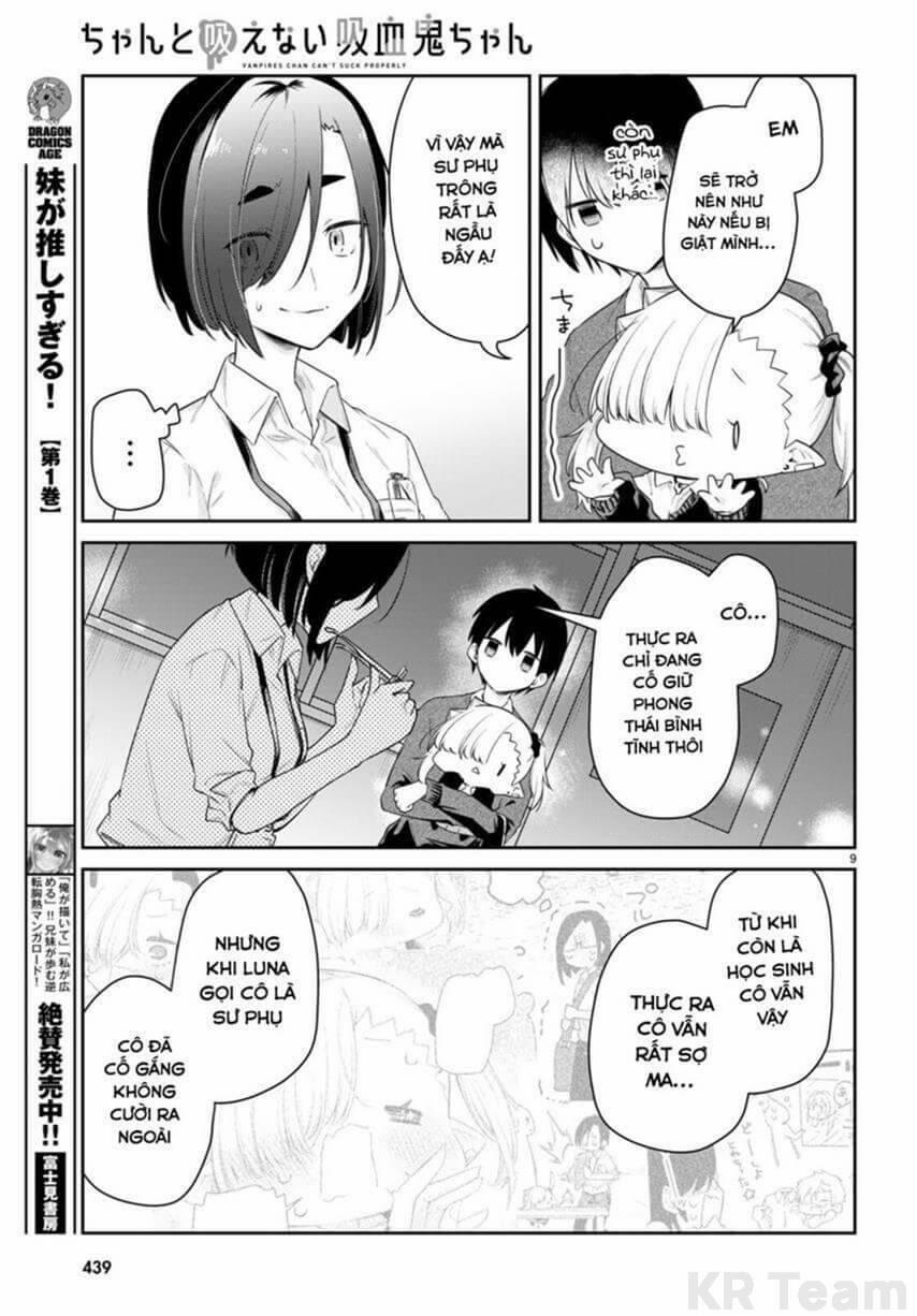Vampire-Chan Can't Suck Properly 38 trang 9
