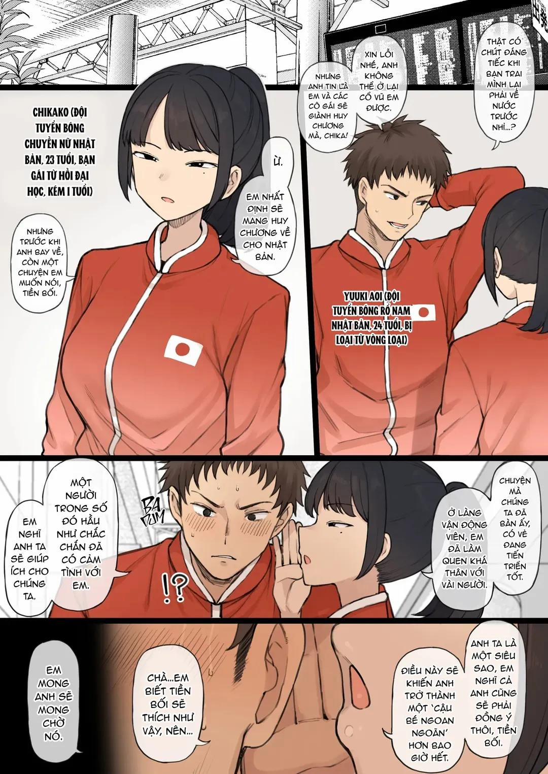 Vận động viên x Cặp đôi x NTR Oneshot trang 1