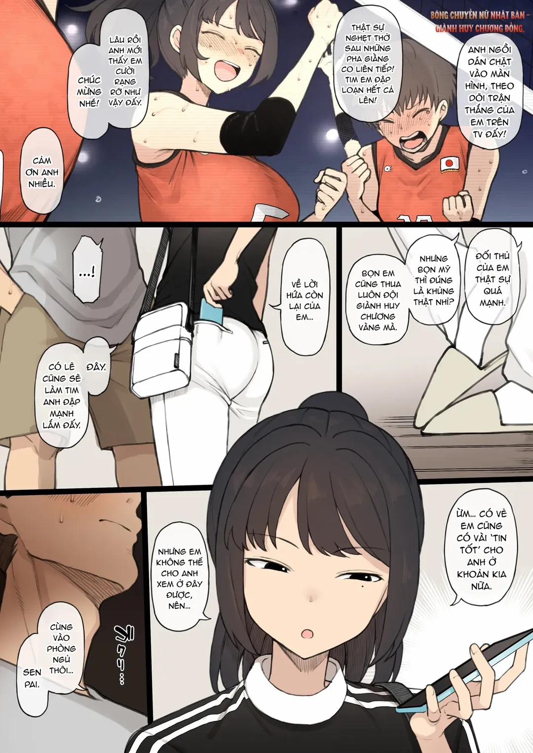 Vận động viên x Cặp đôi x NTR Oneshot trang 3