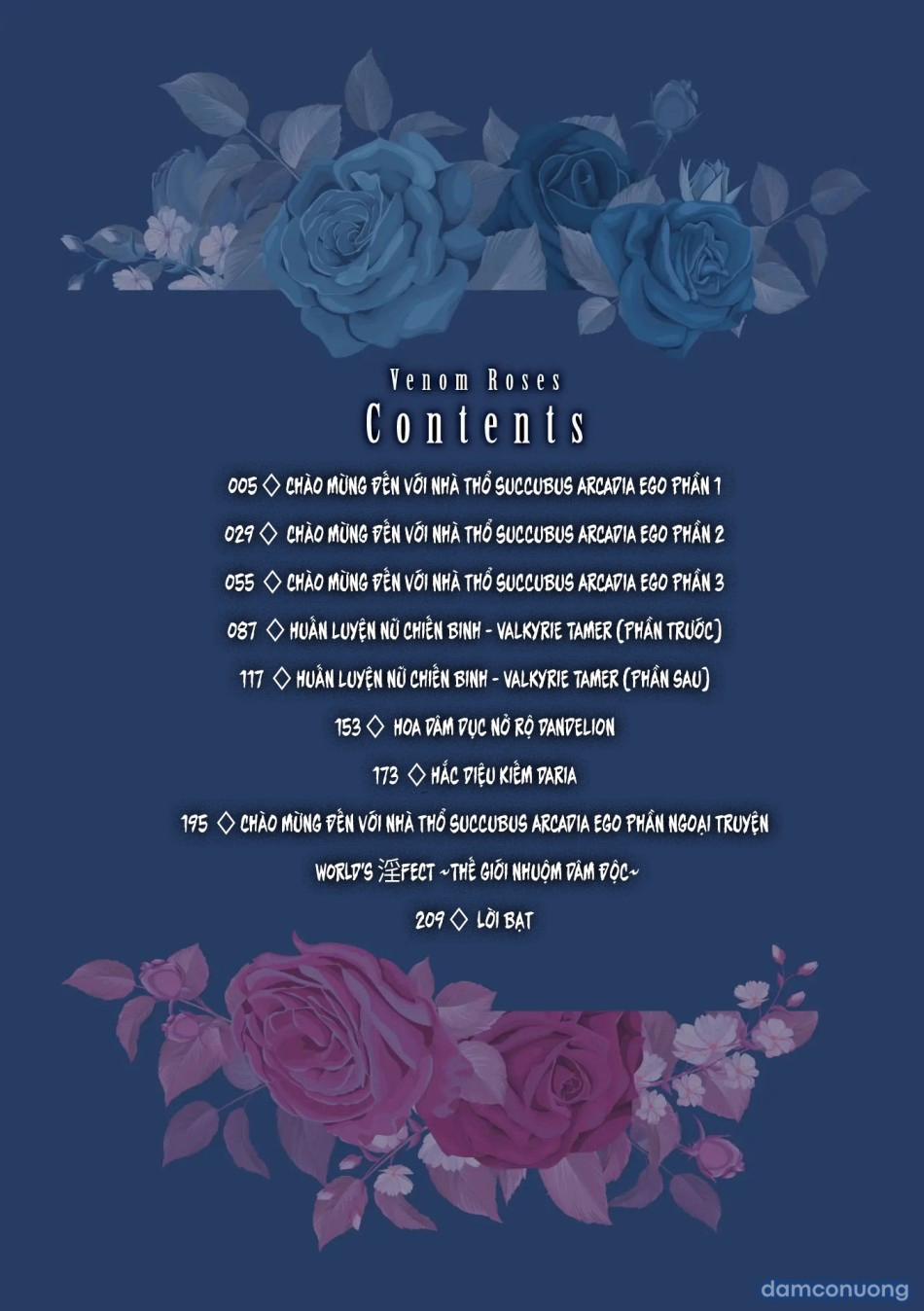 Venom Roses ~Kirei Na Bara Ni Wa Doku Ga Aru~ 1 trang 3