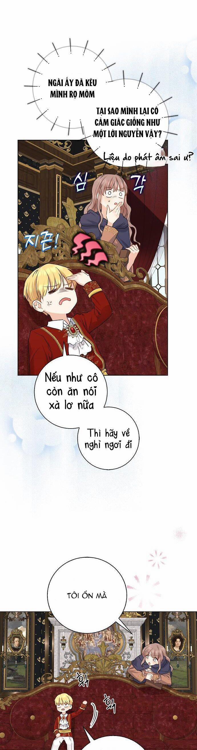 Vị Bạo Chúa Của Tôi Sao Lại Hóa Trẻ Rồi 10 trang 17
