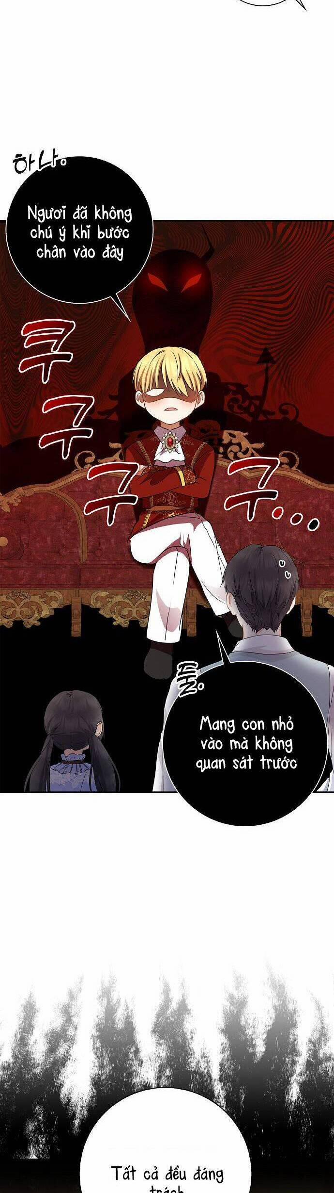 Vị Bạo Chúa Của Tôi Sao Lại Hóa Trẻ Rồi 10 trang 43