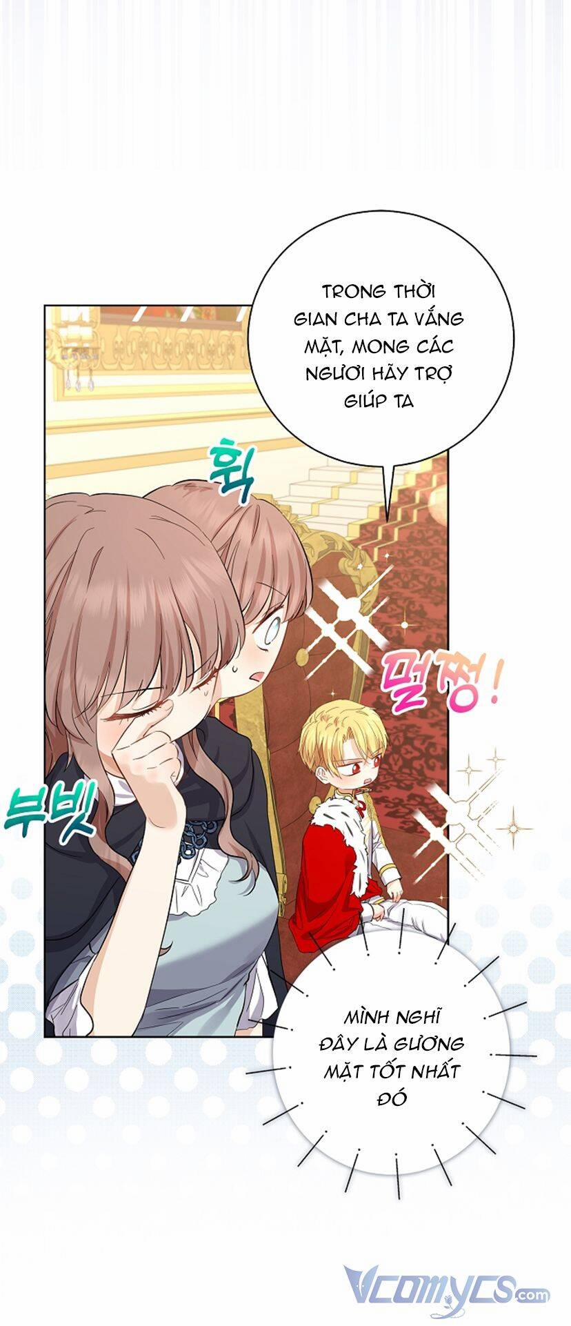 Vị Bạo Chúa Của Tôi Sao Lại Hóa Trẻ Rồi 7 trang 17