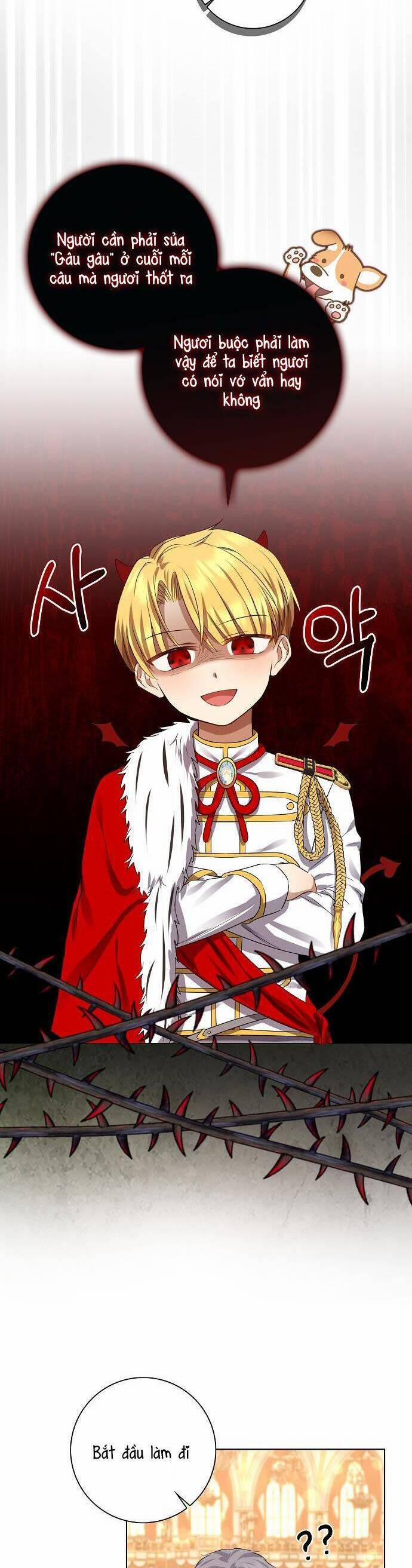 Vị Bạo Chúa Của Tôi Sao Lại Hóa Trẻ Rồi 8 trang 19