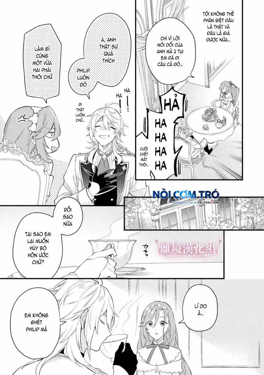 Vì Để Hủy Bỏ Hôn Ước Tôi Đã Giả Vờ Mất Trí 4.1 trang 8