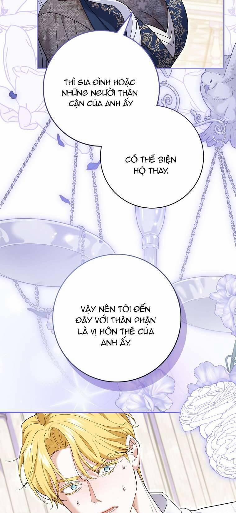 Vị Hôn Phu Phản Diện Cản Trở Con Đường Hoa Của Tôi 38 trang 57