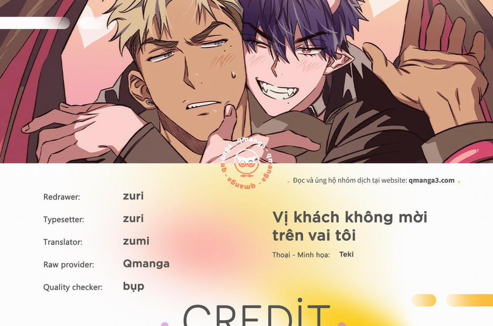 Vị Khách Không Mời Trên Vai Tôi 0 Side story 1 trang 0