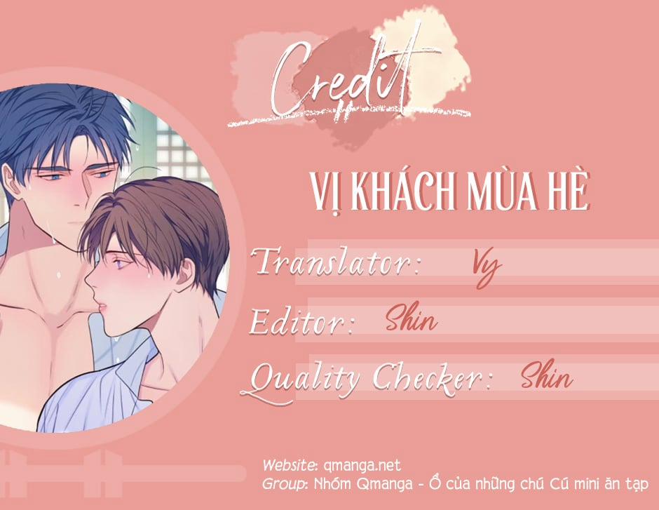 Vị Khách Mùa Hè 1 trang 0