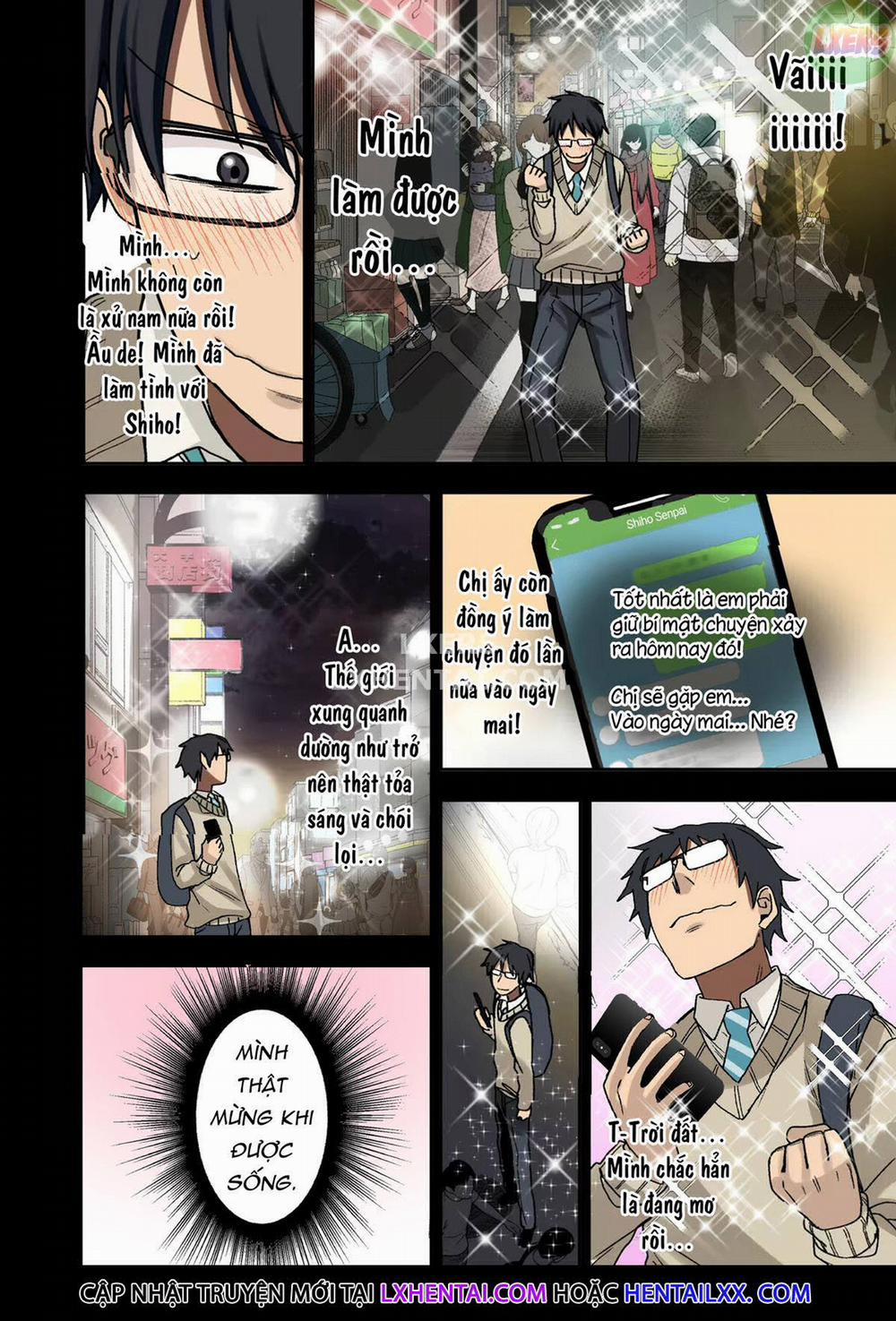 Vì senpai cho phép nên tôi đã làm chuyện đó với chị ấy 1 0 Full Color trang 35