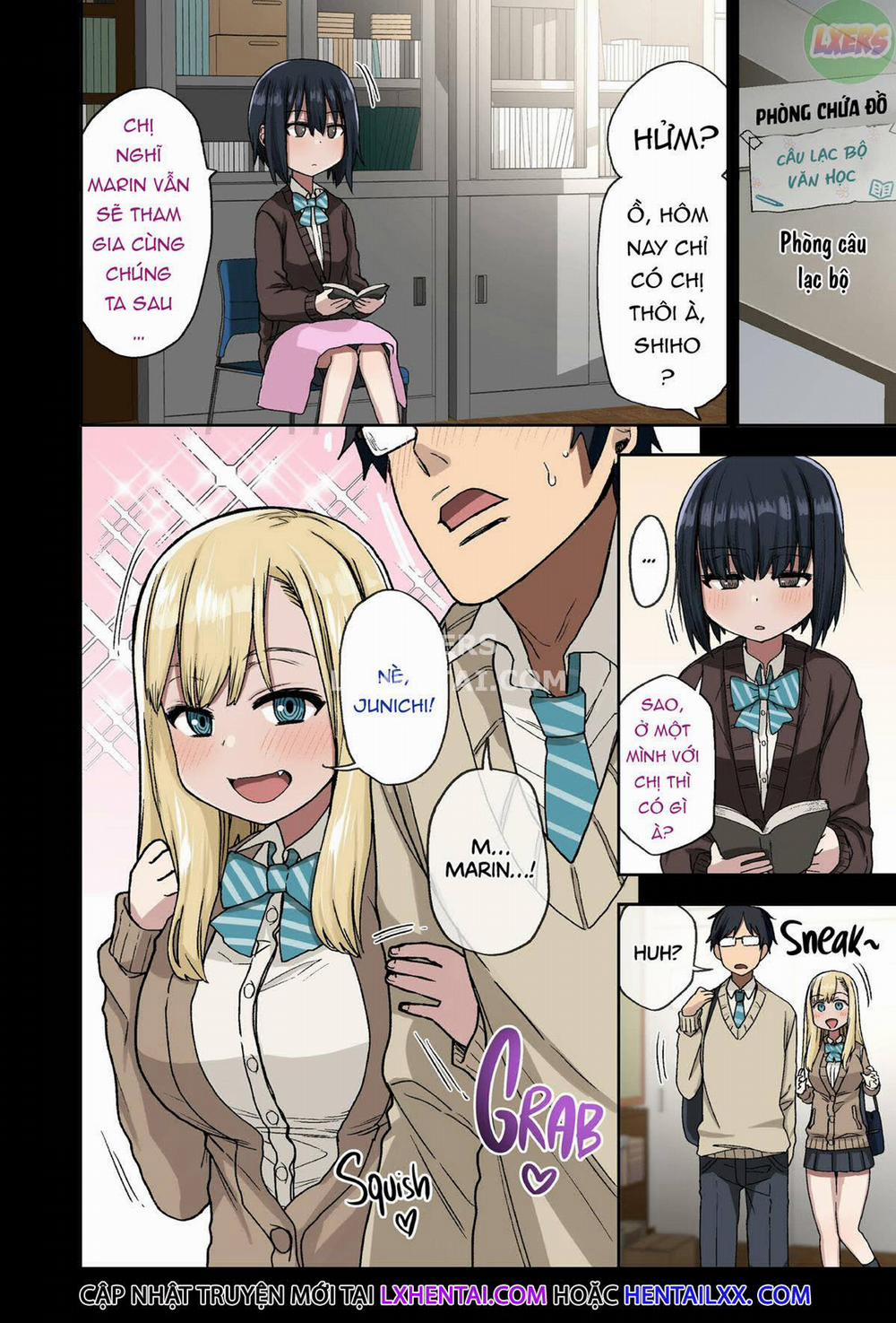 Vì senpai cho phép nên tôi đã làm chuyện đó với chị ấy 1 0 Full Color trang 7