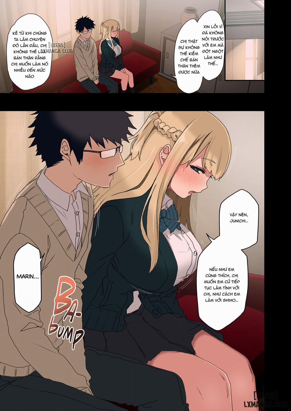 Vì senpai cho phép nên tôi đã làm chuyện đó với chị ấy 4 trang 18