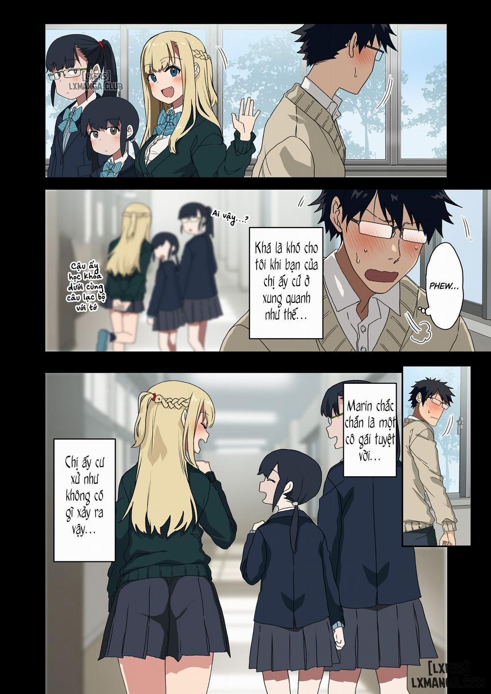 Vì senpai cho phép nên tôi đã làm chuyện đó với chị ấy 4 trang 29