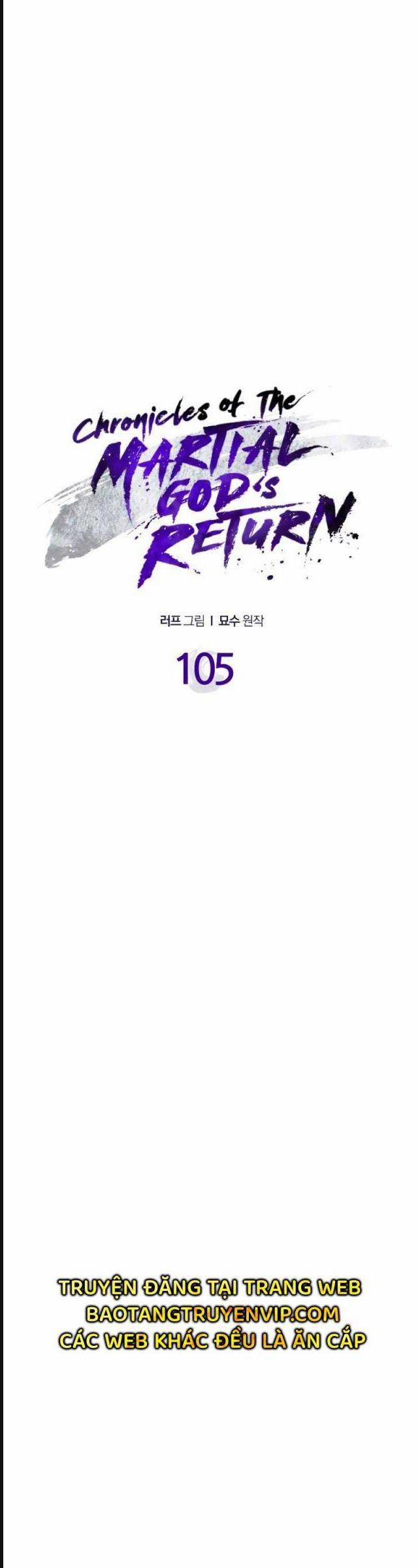 Vị Thần Trở Lại 105 trang 10