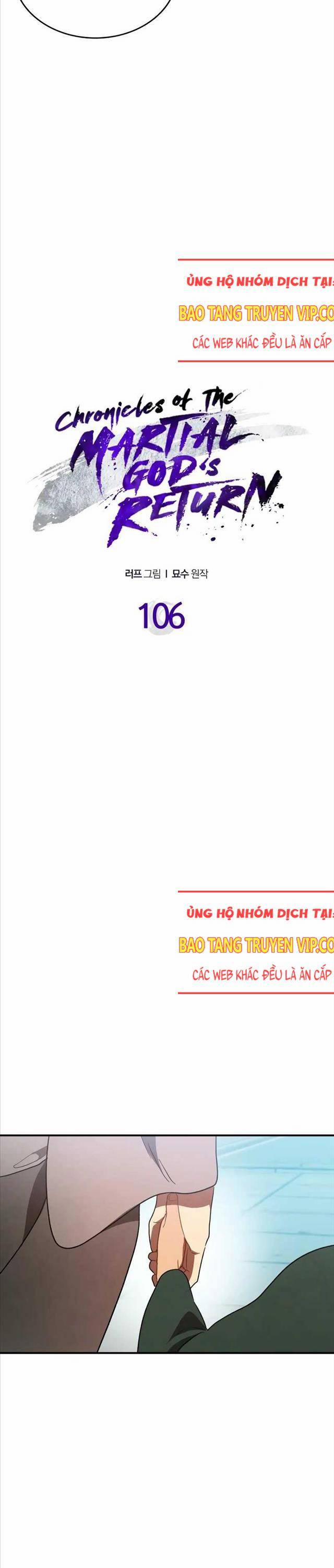 Vị Thần Trở Lại 106 trang 2
