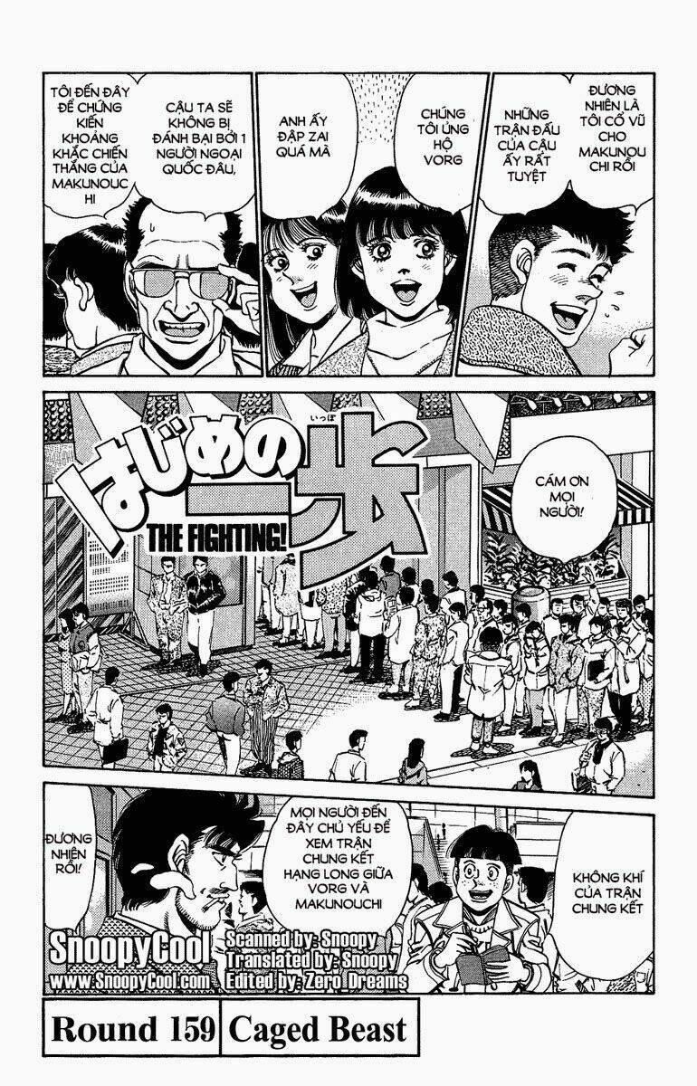 Võ Sĩ Quyền Anh Ippo 159 trang 0