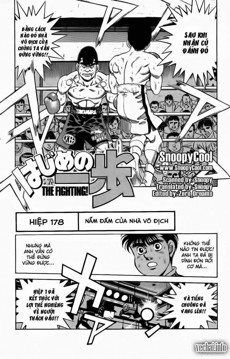 Võ Sĩ Quyền Anh Ippo 178 trang 1