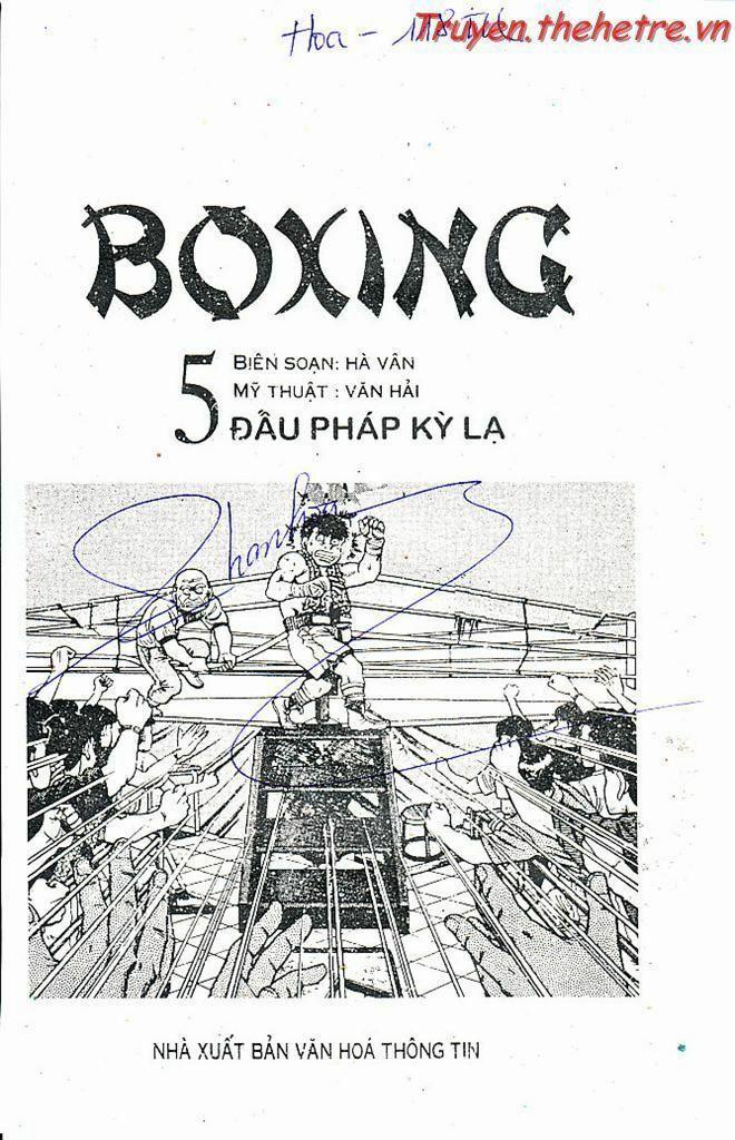 Võ Sĩ Quyền Anh Ippo 38 trang 0