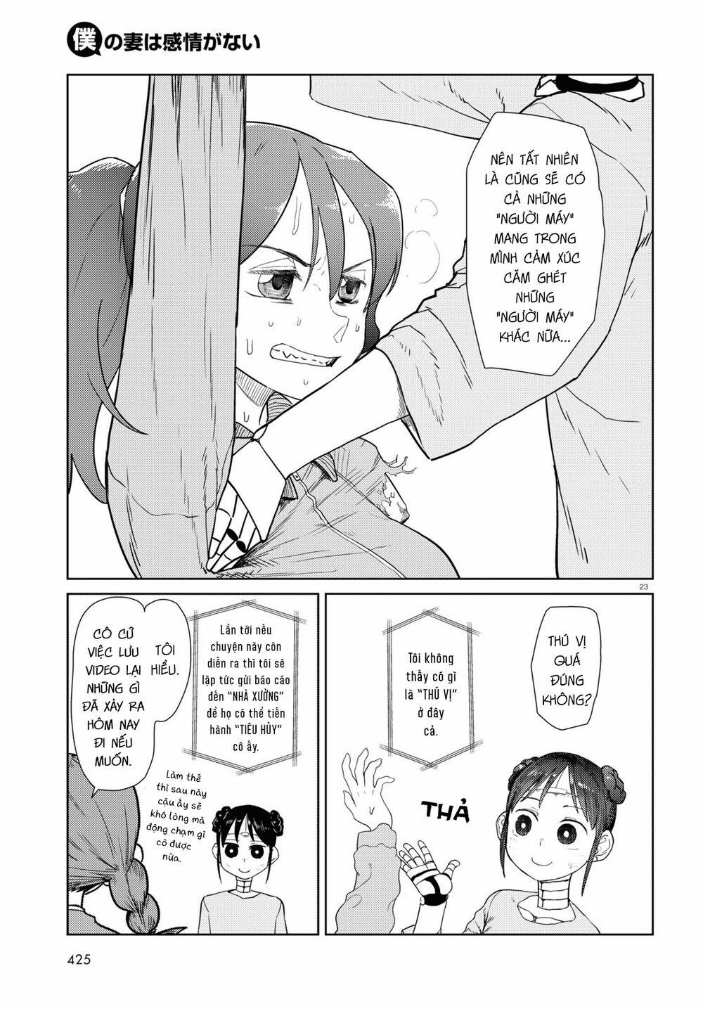 Vợ Tôi, ‘người’ Không Cảm Xúc 33 trang 24