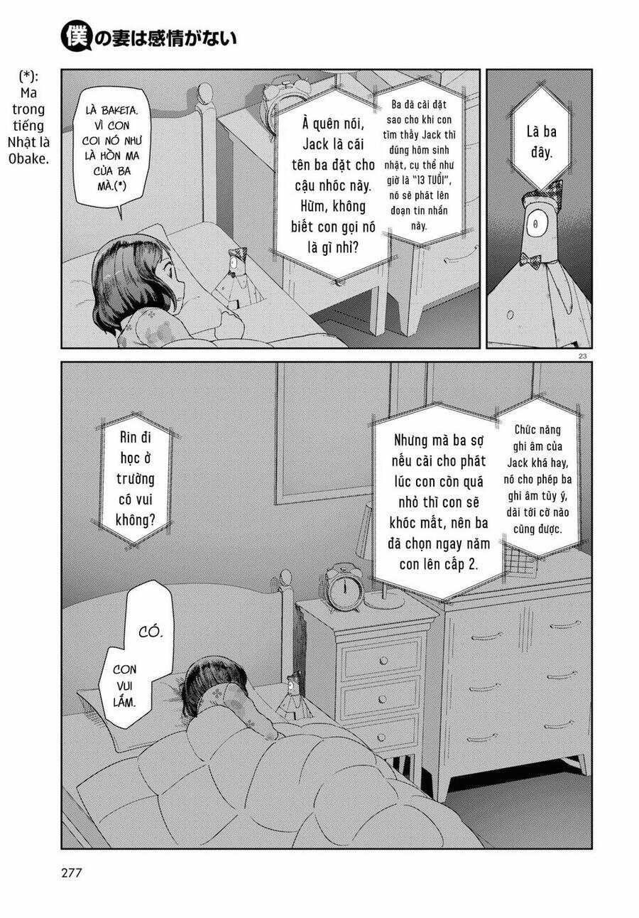 Vợ Tôi, ‘người’ Không Cảm Xúc 37 trang 23