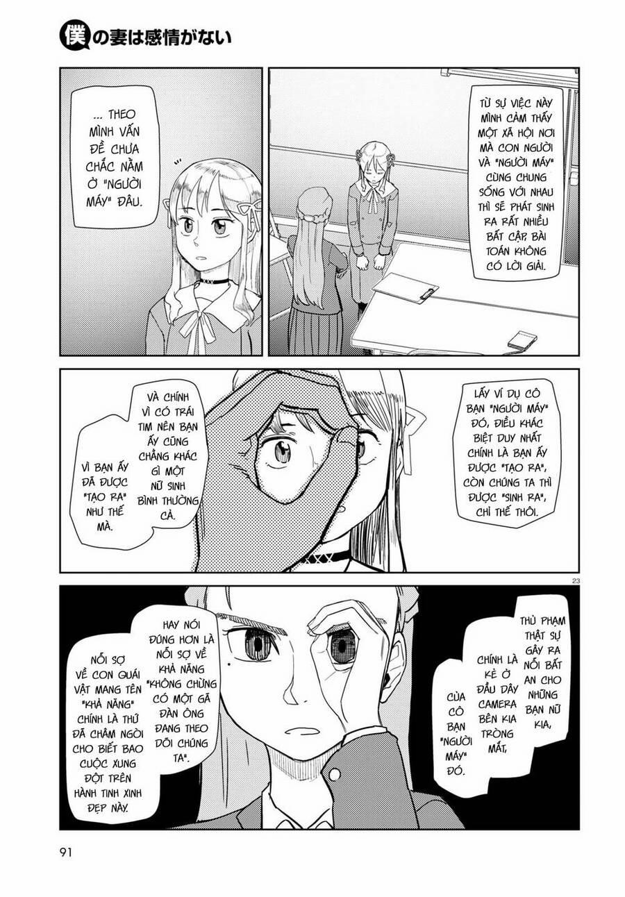 Vợ Tôi, ‘người’ Không Cảm Xúc 39 trang 23