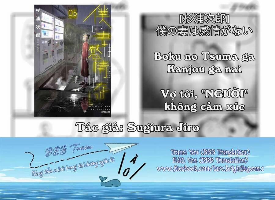 Vợ Tôi, ‘người’ Không Cảm Xúc 40 trang 0