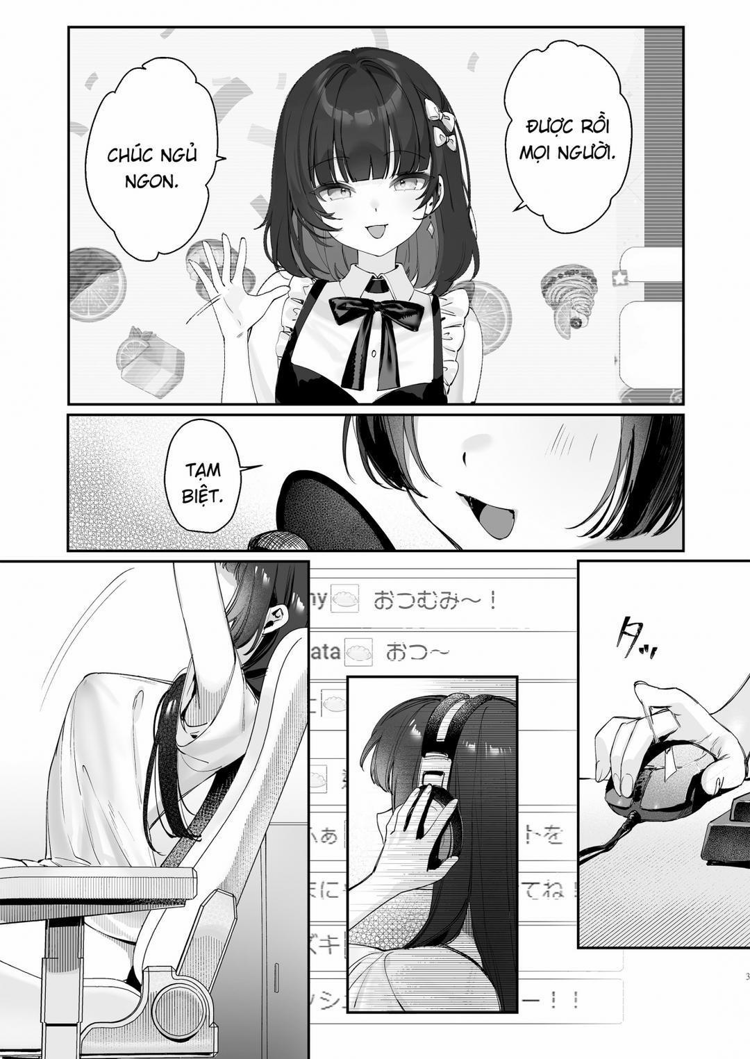 Vtuber na Kanojo, Zecchou Ecchi Nama Haishin Oneshot trang 1