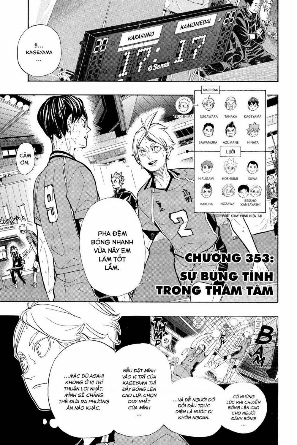 Vua Bóng Chuyền 353 trang 1