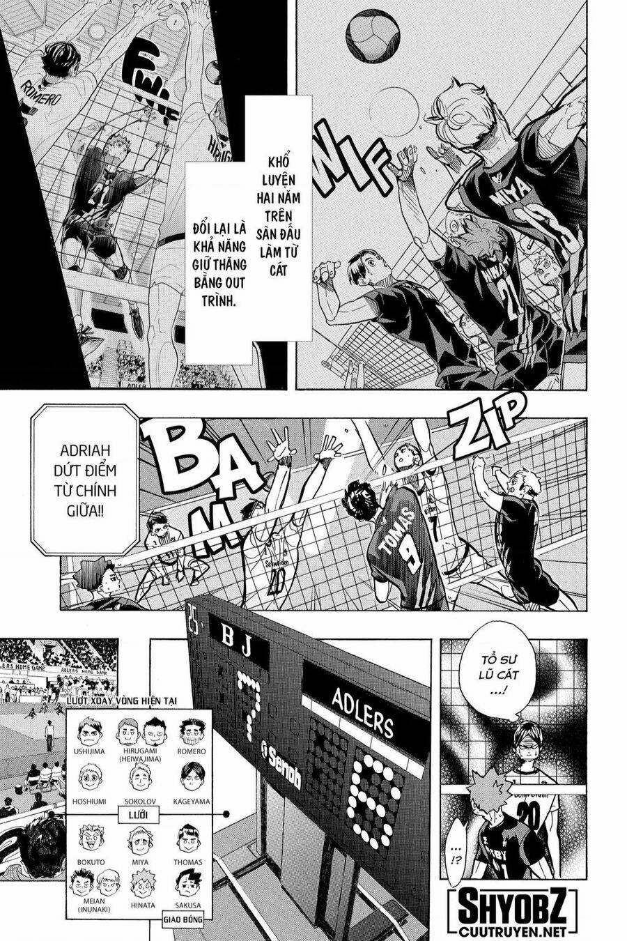 Vua Bóng Chuyền 388 trang 3