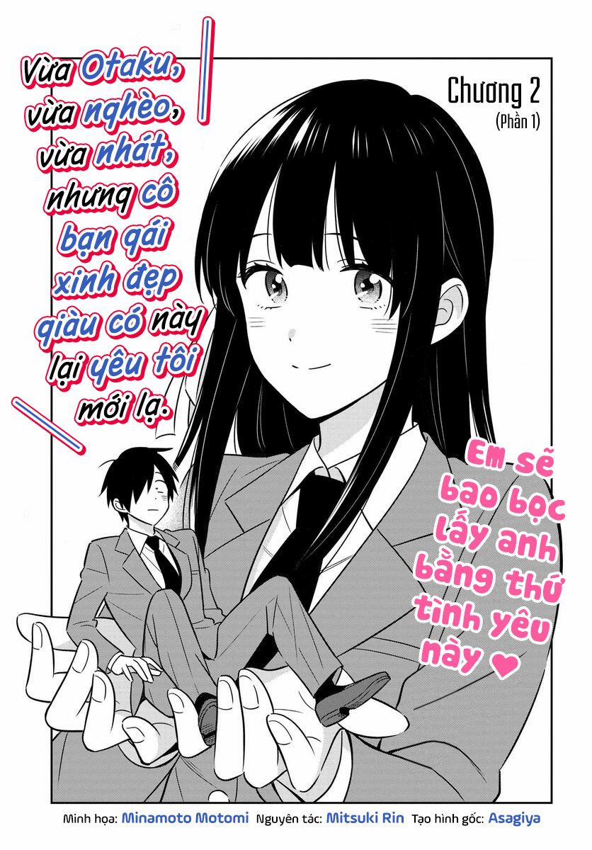 Vừa Otaku, Vừa Nghèo, Vừa Nhát, Nhưng Cô Bạn Gái Xinh Đẹp Giàu Có Này Lại Yêu Tôi Mới Lạ 2 trang 1