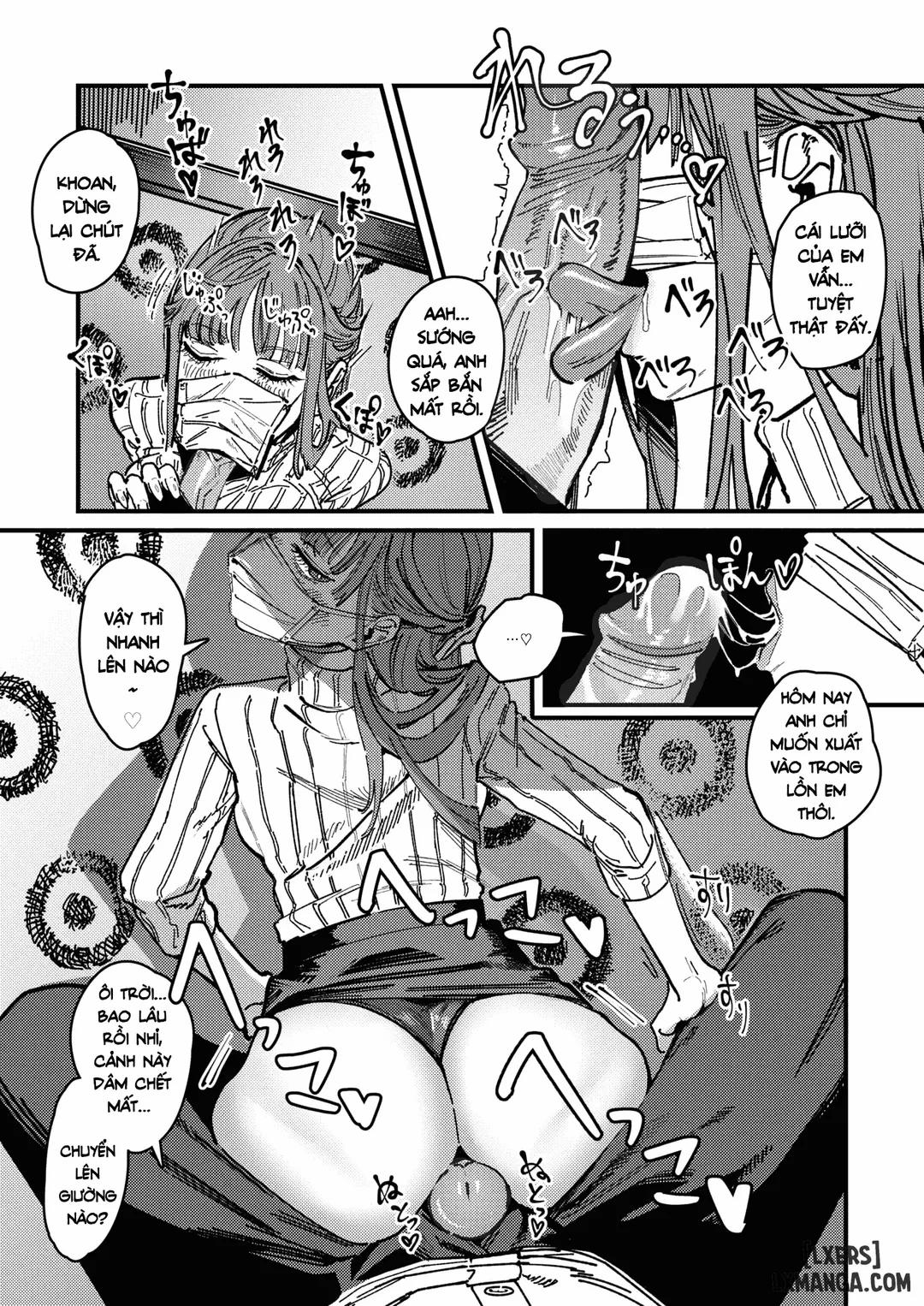 Vượt qua cảm giác hồi hộp Oneshot trang 11