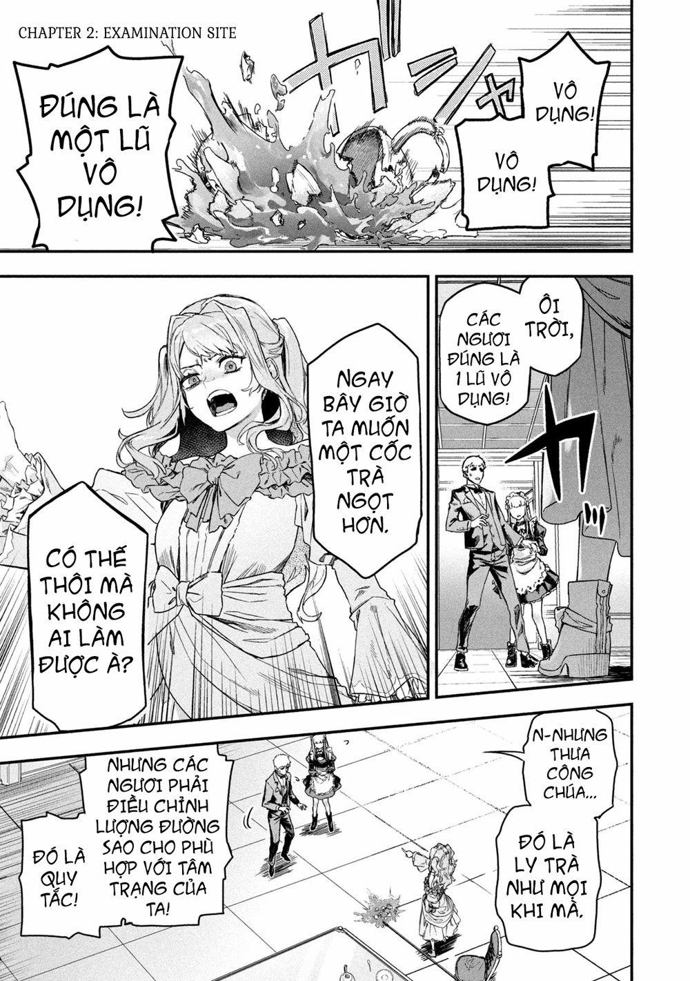 Wagamama Oujo Ni Tsukaeta Bannoushitsuji, Tonari No Teikoku De Saikyou No Gunjin Ni Nariagari Musousuru 0 Bài thi đầu vào trang 0