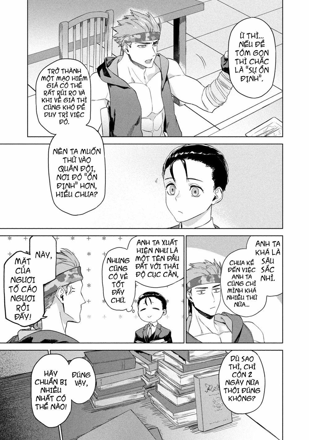 Wagamama Oujo Ni Tsukaeta Bannoushitsuji, Tonari No Teikoku De Saikyou No Gunjin Ni Nariagari Musousuru 0 Bài thi đầu vào trang 8