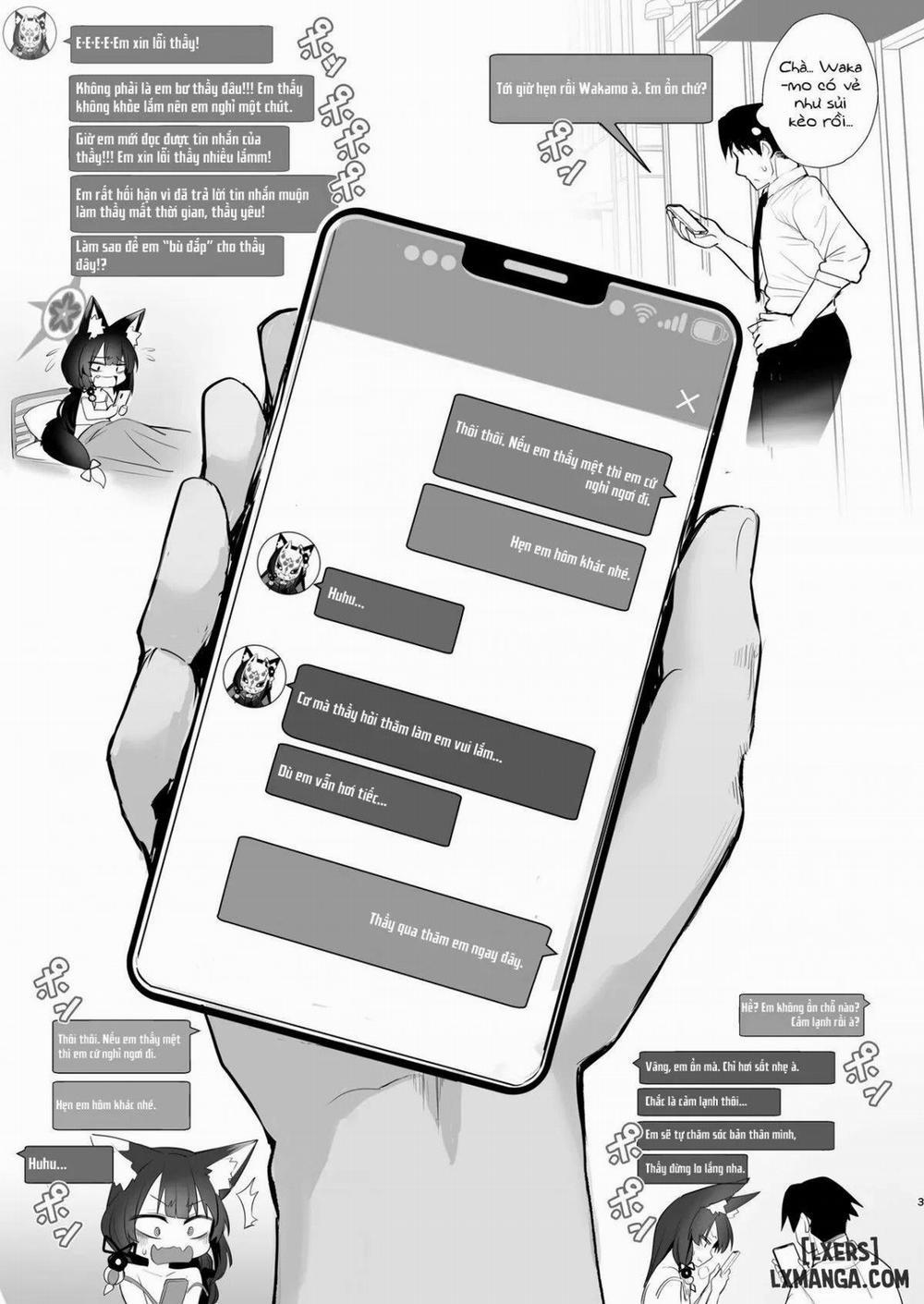 Wakamo-san, That's a Cold Oneshot trang 4