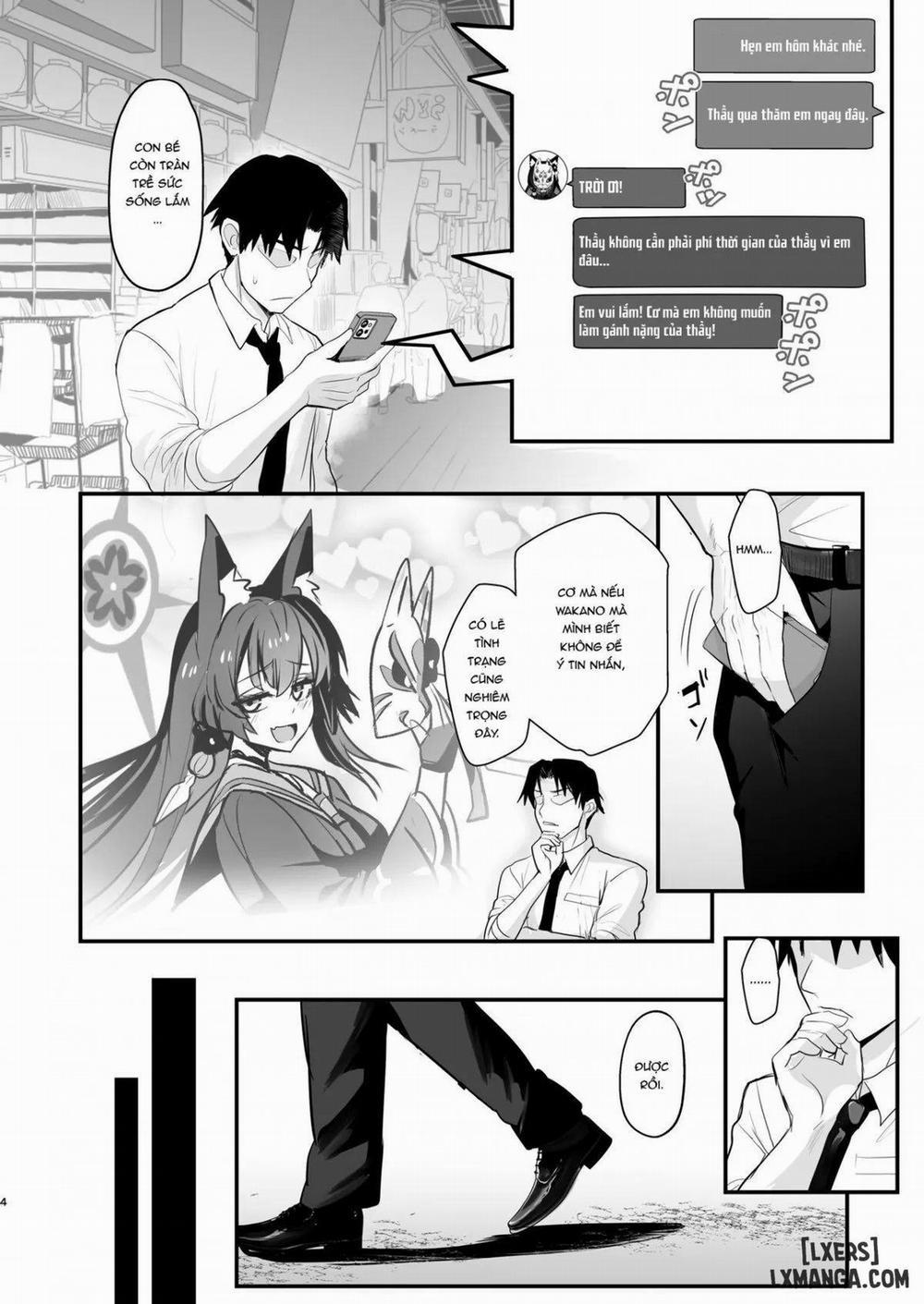 Wakamo-san, That's a Cold Oneshot trang 5