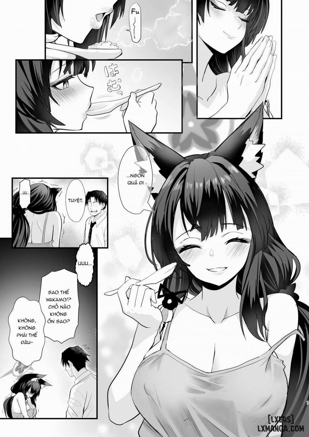 Wakamo-san, That's a Cold Oneshot trang 8