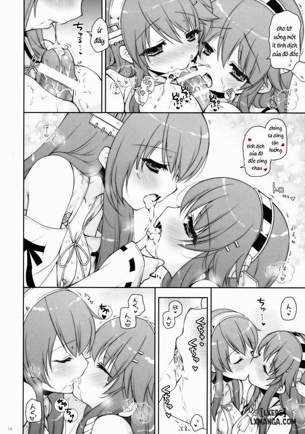 Ware, Haruna-tachi to Yasen ni Totsunyuu su Oneshot trang 12