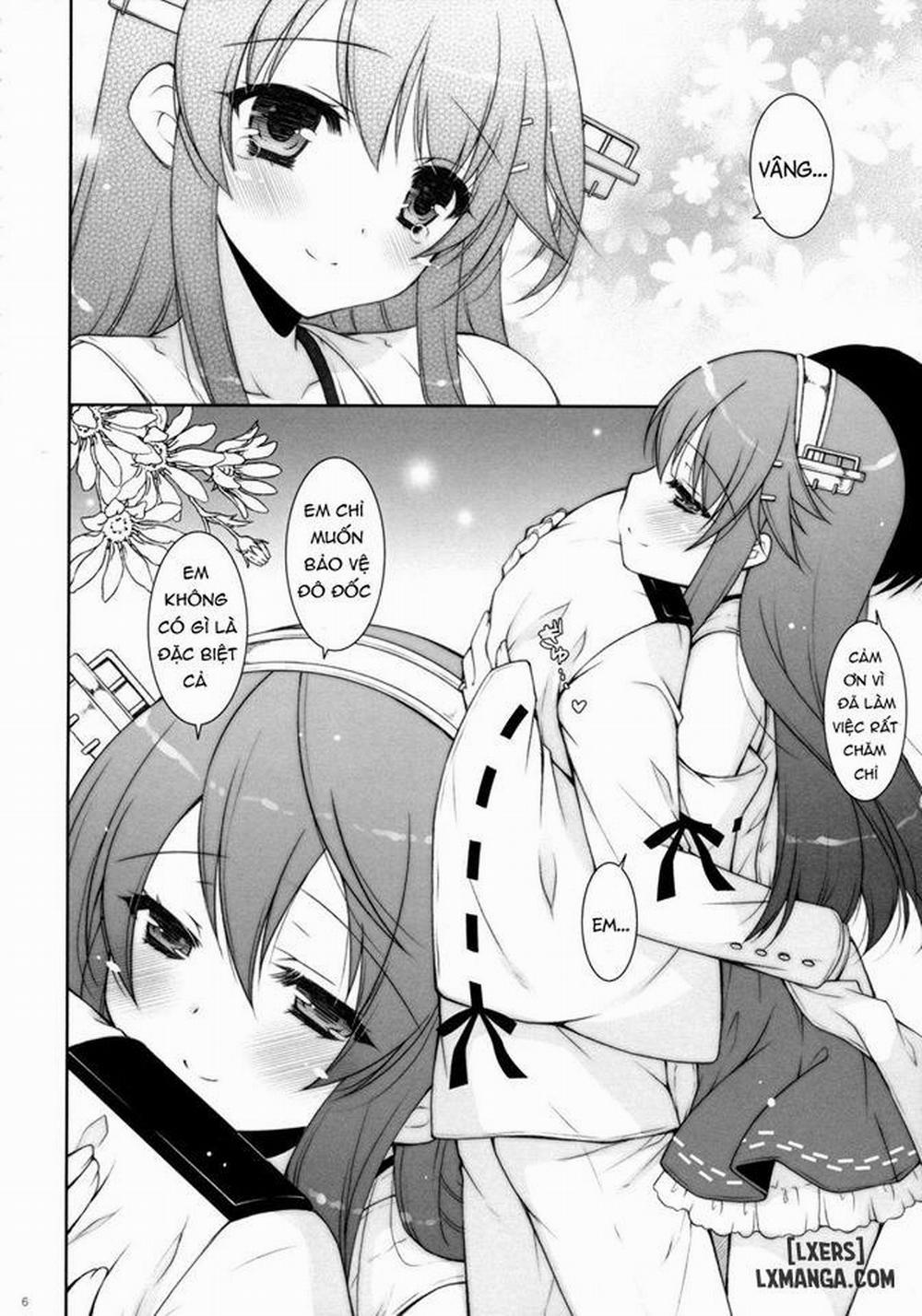 Ware, Haruna-tachi to Yasen ni Totsunyuu su Oneshot trang 4