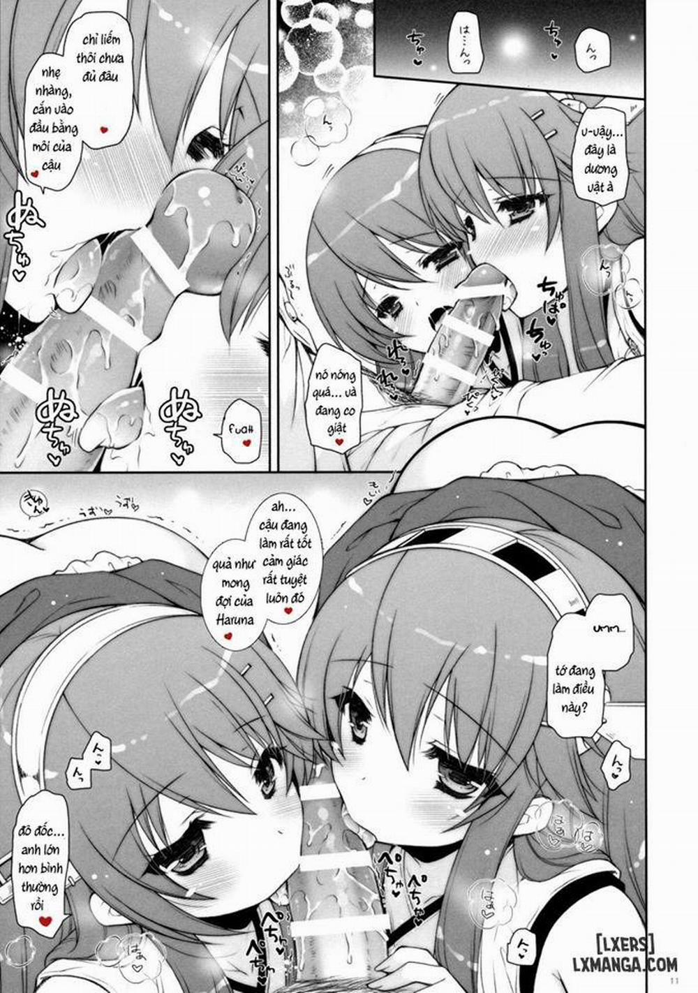 Ware, Haruna-tachi to Yasen ni Totsunyuu su Oneshot trang 9