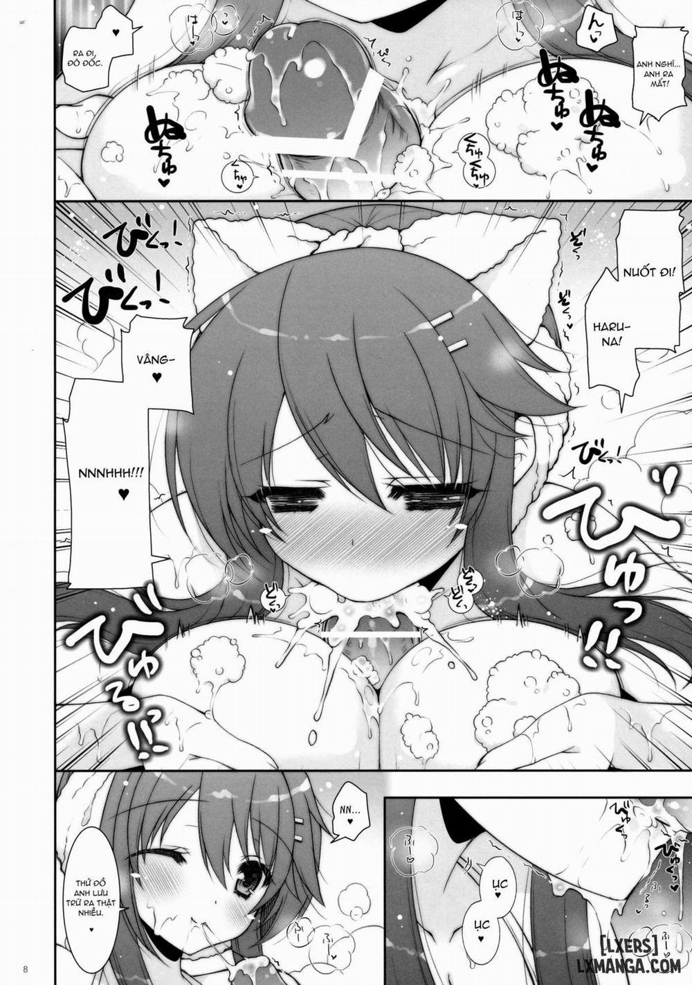 Ware, Haruna to Ofuro ni Totsunyuu su Oneshot trang 7