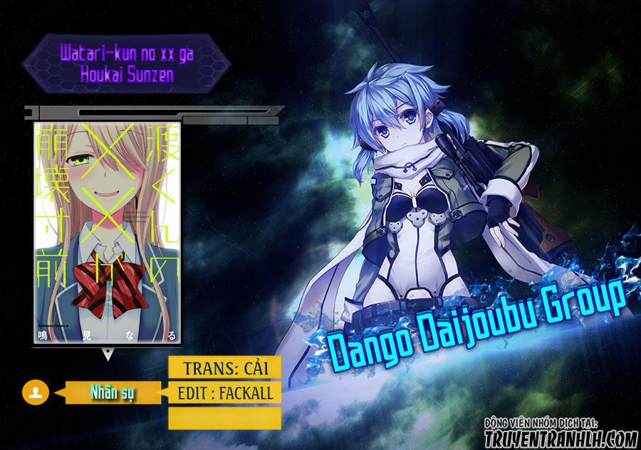 Watari-Kun No Xx Ga Houkai Sunzen 27 trang 0