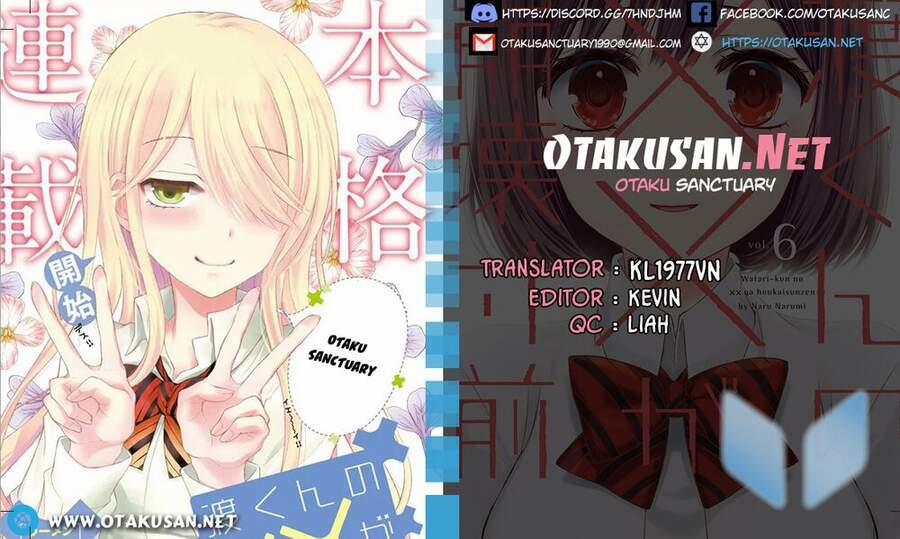 Watari-Kun No Xx Ga Houkai Sunzen 60 trang 0