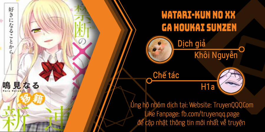 Watari-Kun No Xx Ga Houkai Sunzen 68.5 trang 0