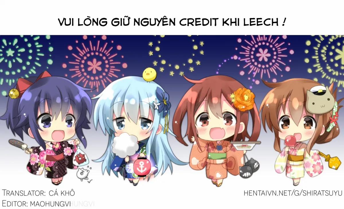 Watashi No H Wa Watashi Ni Makasete. (Kantai Collection -Kancolle-) OneShot trang 0