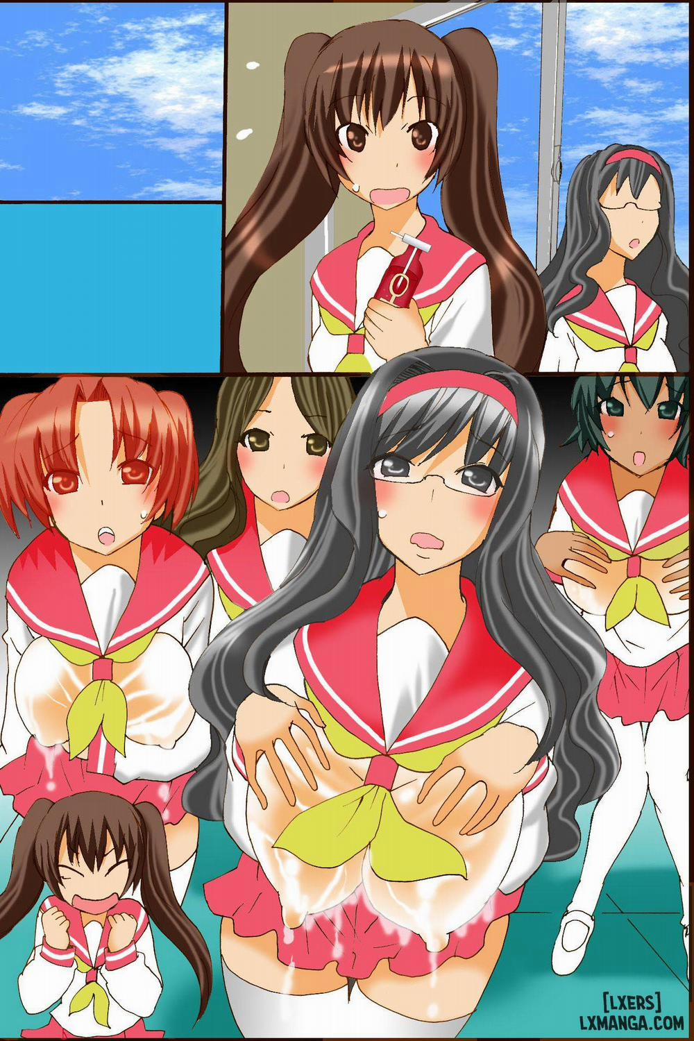 Watashi no Oppai kara Milk ga Dete kite Tomaranai yoo Oneshot trang 19