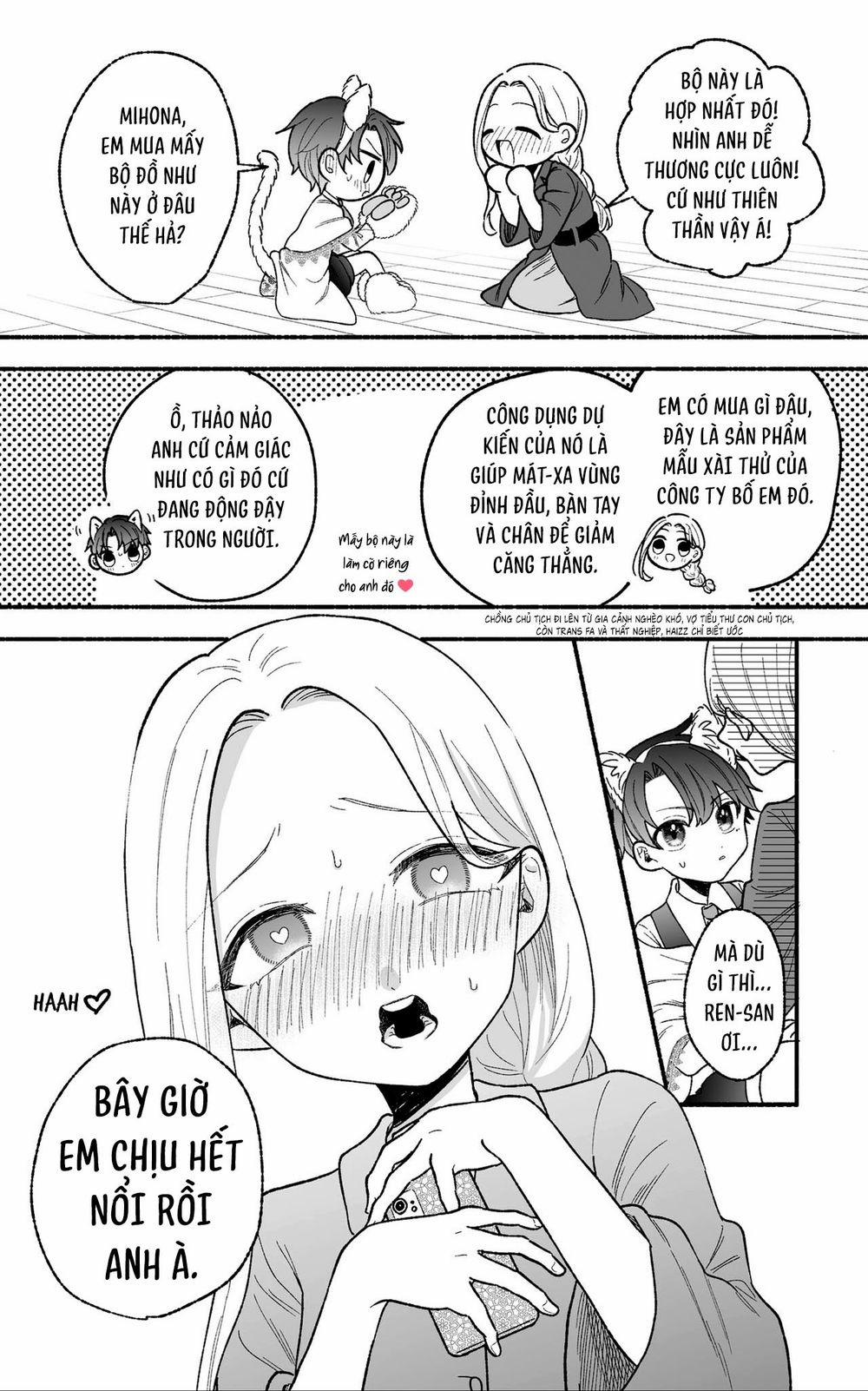 Watashi No Otto Wa Stress Ga Tamaru To Shota Kasuru 0 Outfit mèo con trang 1