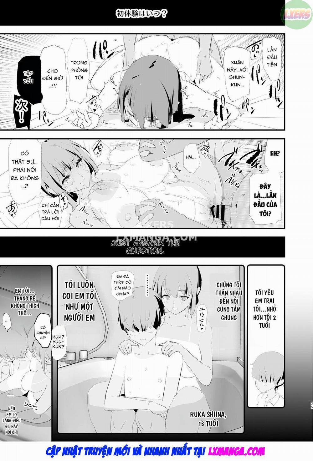 Watashi-tachi no Onaho Koukan Gasshuku Ichinichime to Futsukame! + Omake Oneshot trang 37