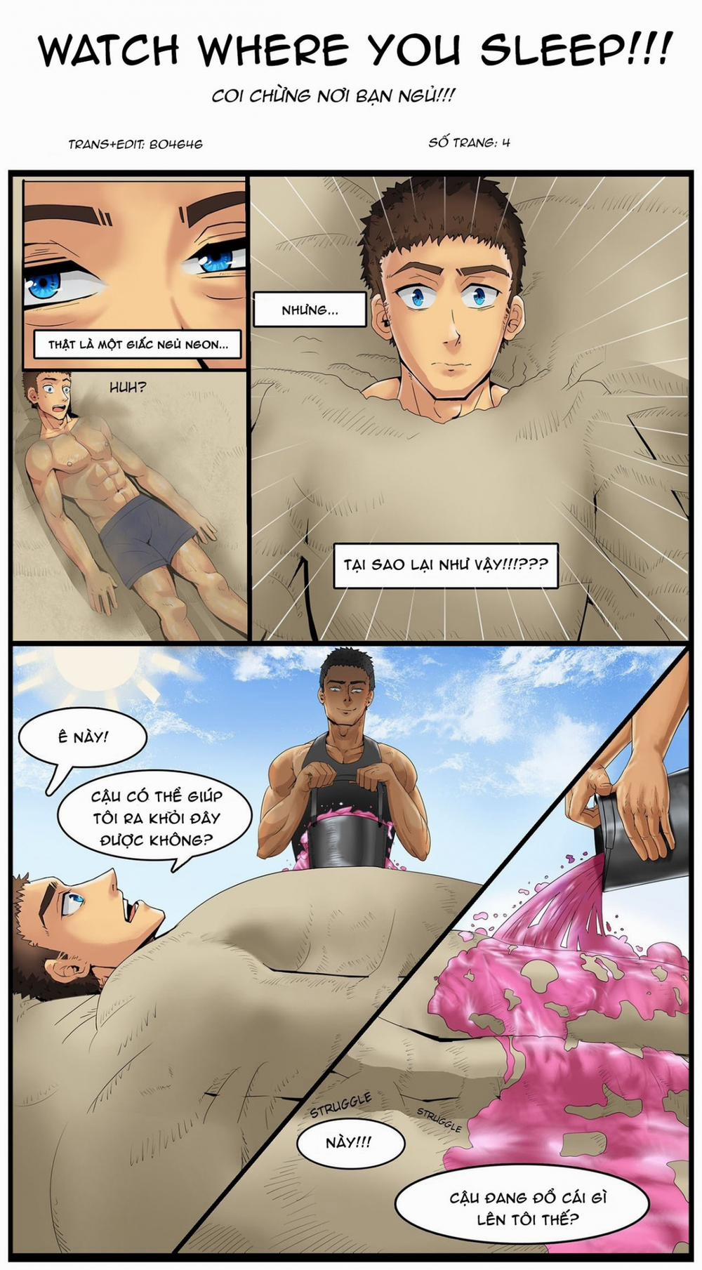 Watch Where You Sleep! Oneshot trang 2